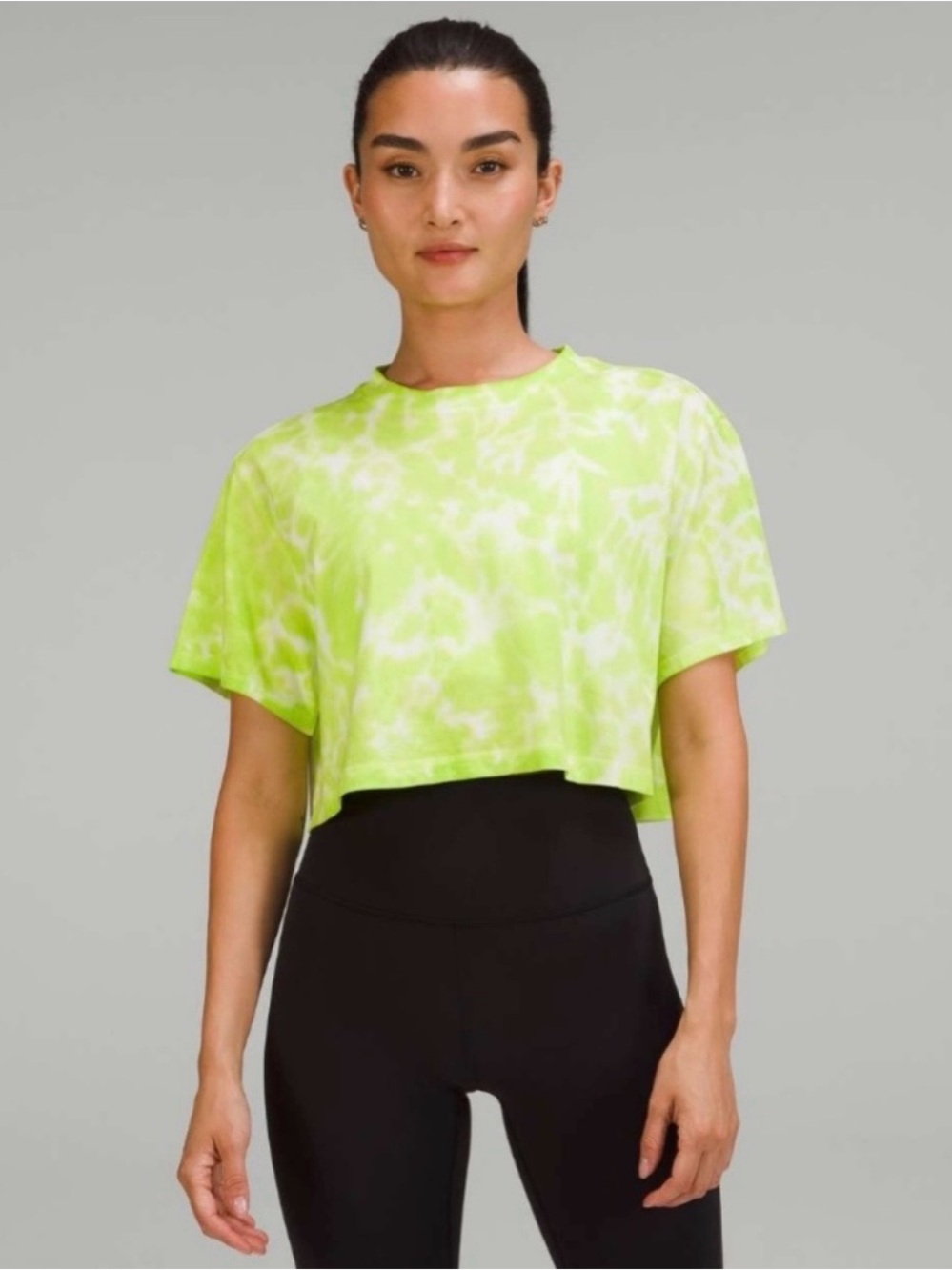 Lululemon All Yours Cropped Cotton T-Shirt